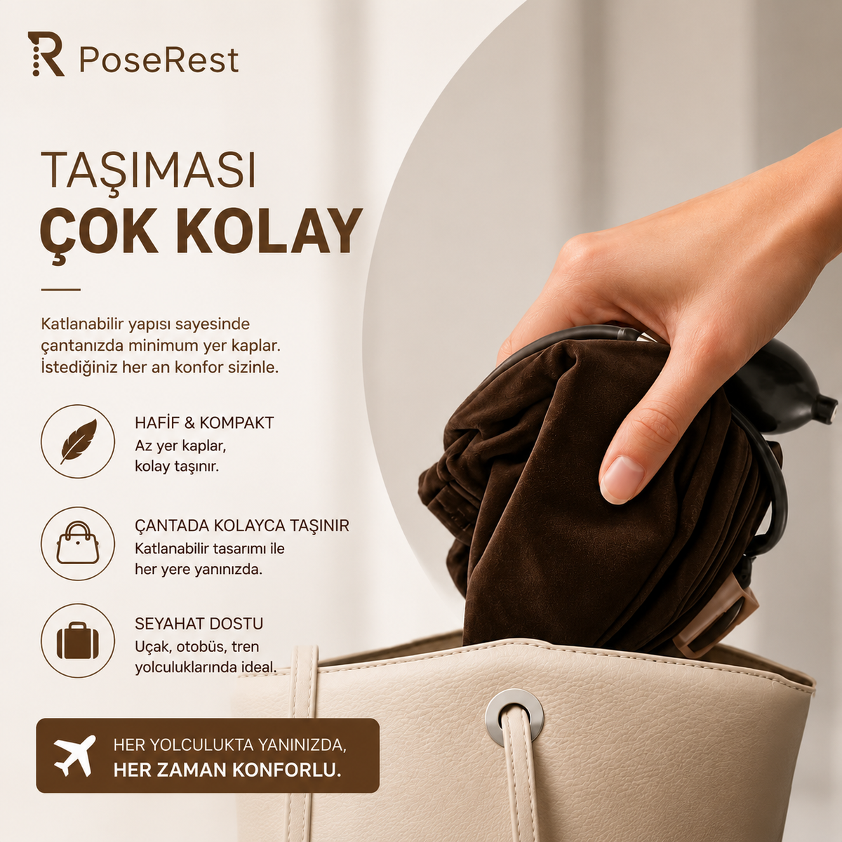 Kademeli Ayarlanabilir Boyun Gevşetme Yastığı